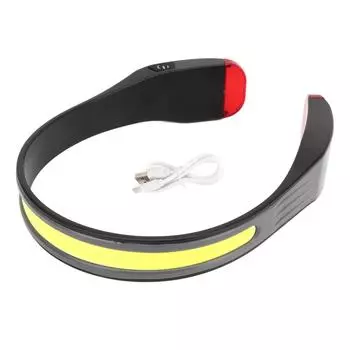 COB Headlamp Три уровня Регулируемый Life Grade Водонепроницаемый Перезаряжаемый Headlamps Neck Reading