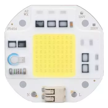 COB лампа из бисера, светодиодный чип высокой мощности, высокая яркость, излучатель света COB, бесплатный привод для освещения своими руками, 110 В