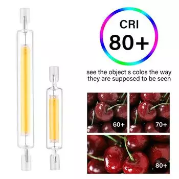 COB Tube LED-Lampen Галогеновая лампа с регулировкой яркости R7S