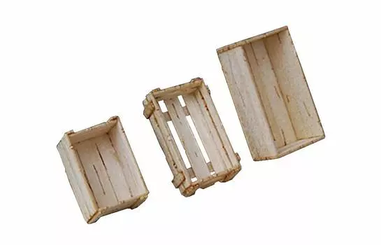 Cobaanii mokei workshop Kobaani model workshop Frontline series civilian wooden box 3 types 1 piece each assembly kit 1/35 FS-004