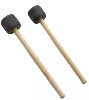 Cobalt Planet Bass Drum Mallet Set of 2 Drum Sticks Mallet Brass Band Dora EVA Marching Gong Litamara Big Drum (Серый)