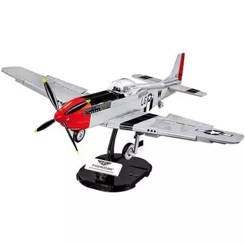 COBI block movie топовый американский армейский самолет P-51D mustang масштаб 1/32 350 деталей совместимый с lego [MADI IN EU]5846