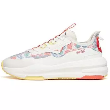 Coca-Cola x Anta C37 Series Lifestyle Series амортизирующие легкие низкие кроссовки женские кроссовки белые красные 922128081-5 39