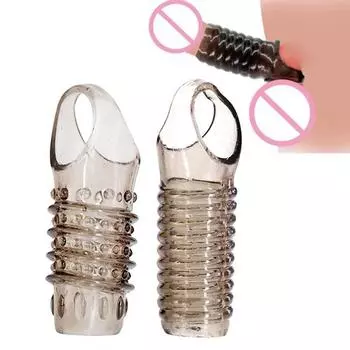 Cock Ring Reusable Silicone Delay Ejaculation Stronger Erection Sex Toys Adult Supplies Linen Nozzle Rings Cock Sex Toys For Men