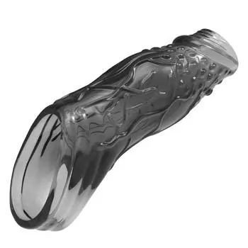 Cock Rings Reusable Penis Enlarge Sleeves Girth, Delay Ejaculation Stronger Erection Enhancement Sex Toys Silicone Penis Rings H1