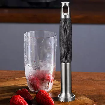 Cocktail Pestles Ice Crushing Tool Crushed Barware Professional Crusher Muddler Fruit Masher 19.8cm
