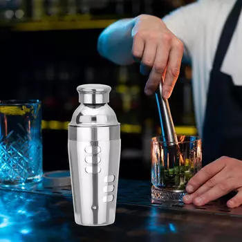 Cocktail Shaker Drink Bartender Tool Multifunctional Ice Tea Mixer Bottle