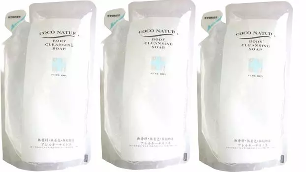 Coco Natura Body Soap 600 мл Сменный блок [Набор 3]