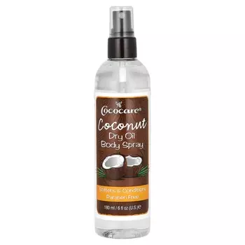 Cococare, Coconut Drying Oil Body Spray, 6 fl oz (180 ml)