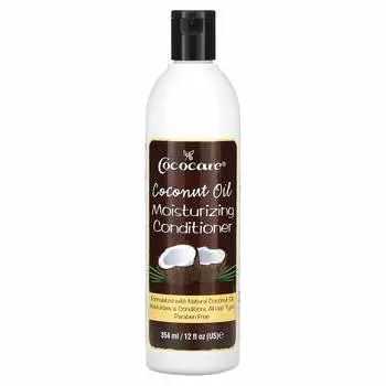 Cococare, Увлажняющий кондиционер с кокосовым маслом, 12 жидких унций (354 мл)
