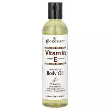 Cococare, Витамин Е, масло для тела, 8,5 жидких унций (250 мл)