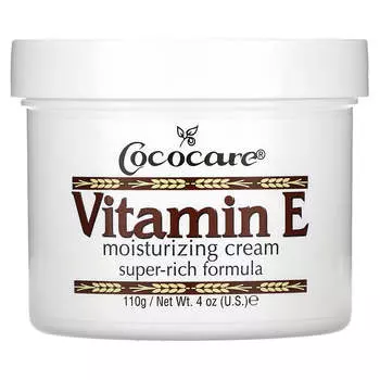 Cococare, Vitamin E Moisturizing Cream, 110g (4oz)