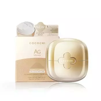 COCOCHI Cocochi AG Glowing Essence Cream Mask Возрастная кожа Чувствительная кожа Тусклость Увлажнение Упругость Подтягивание Тонизирование Bakuchiol AG Face Mask Лицо