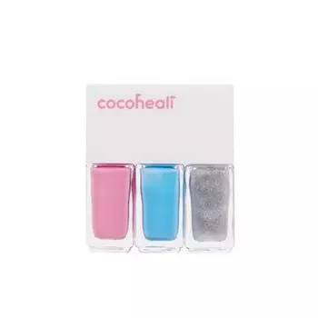 COCOHEALI Cube Nail 4,5 г * 3 шт. [Детский лак для ногтей] LOVE CANDY