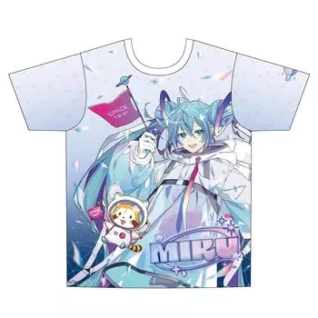 [COCOLLABO] Футболка с полной графикой Hatsune Miku x Rascal 2024/размер L