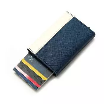 COCONAWA выдвижной кошелек для карточек с блокировкой RFID