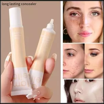 CoConcealer маскирует следы и пятна от прыщей, водостойкая и перспирантная, стойкая, не отбеливающая, контурирующая, естественное отбеливание, увлажняющая основа. 1#