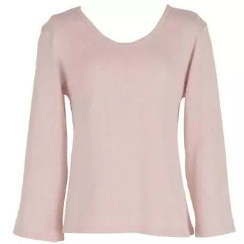 Cocoon Fit Kuzumayu 8 Sleeve Length Pink T-shirt COK-0626-12