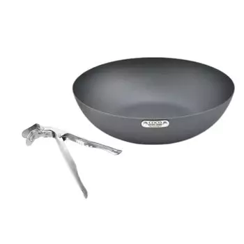 COCOpan 24 см Gripper Set Железная сковорода Съемная Легко совместима с River Kiwame Nitriding Все виды нагрева Отдельный утюг Сделано в Японии Жарка с перемешиванием