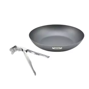 COCOpan Basic 22 см Gripper Set Железная сковорода съемная, легко снимается IH River Kiwame азотирование, все виды тепла, отдельное железо, сделано в Японии [Официальный