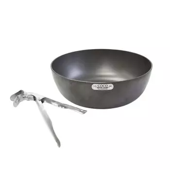 COCOpan Iron Pot 20 см Gripper Iron Frying Сковорода Съемная Легко IH River Kiwame Nitriding All Heat Отдельный Утюг Сделано в Японии Набор, [Официальный