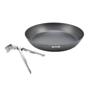 COCOpan Premier 28 см Gripper Set Железная сковорода Съемная Легко IH River Kiwame Nitriding Все виды нагрева Раздельное железо Сделано в Японии [Официальный