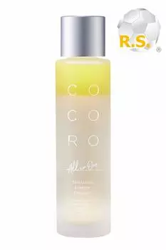 COCORO PLACENTA COCORO Косметическая эмульсия красоты Плацента Фуллерен Экстракт стволовых клеток Гиалуроновая кислота Арбутин Сыворотка Все в одном Двухслойная (80мл)