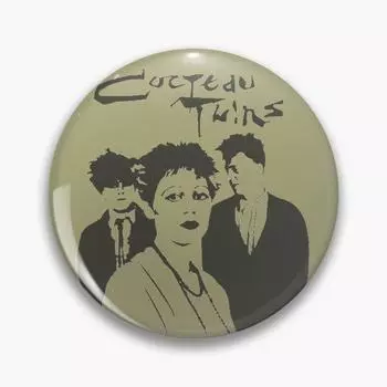 Cocteau Twins Liz, настраиваемая мягкая пуговица, значок на булавке, забавная одежда, креативная мультяшная брошь с металлическим воротником, женская мода для влюбленных