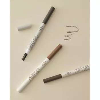 Code Glocolor Mono Brow Pencil Auto,Korean cosmetics, KPOP Natural Brown (Renewal)