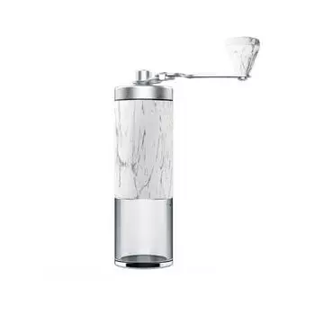 Coffee Bean Grinder Portable Wood Grain Stainless Steel Crank Hand Hand Coffee Grinder Kitchen Tool Grinder мраморный