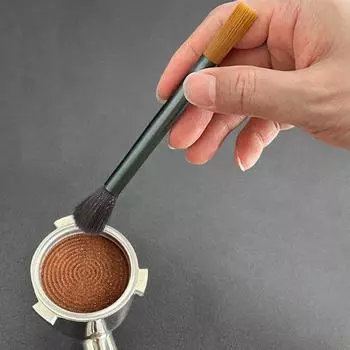 Coffee Brush Grinder Cleaning Brush Coffee Powder Cleaning Brush Brewing Head Brush Set Coffee Sweeping Brush Barista Tools