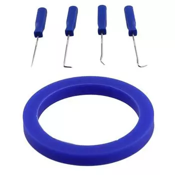 Уплотнение головки группы кофемашины для E61 для Gaggia силиконовая прокладка группы с инструментами для замены синий