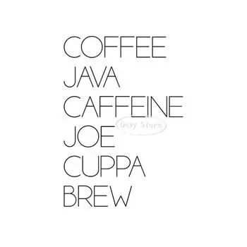 Coffee Shop Coffee Bar Line Art Sign Minimalist Posters and Prints Canvas Painting Wall Art Picture for Cafe Kitchen Home Decor 21cm30cm NoFrame