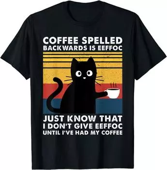 Coffee Spelled Backwards Is Eeffoc Funny T-Shirt Classic T-shirt 4XL