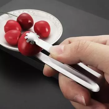 Coffee Sugar Clip Stainless Steel Tweezer Mini Clamp Tong Clips Sugar Folder Ice Clip Clamp Tea Clip Kitchen Bar Tools Supply