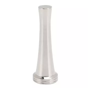 Coffee Tamper Capsule Coffee Powder Hammer Tamper Reusable Stainless Steel Coffee Press Tool for Small, Thread Bottom
