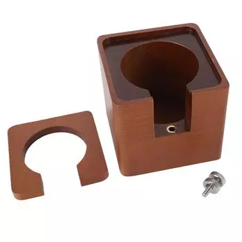 Coffee Tamper Holder Universal Food Safe Wood Coffee Filter Tamper Stand for 51mm 53mm 54mm
