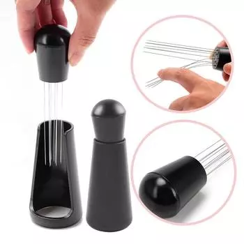 Coffee Tamper Needles Tools Espresso Powder Stirrer Useful Dining Coffee Ware Cafe Stirring Barista Accessories for Coffee Shop