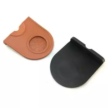 Coffee Tamper Pad 58mm Grooved Coffee Tamper Corner Pad Tool for Barista with Non-slip Food Safe Silicone