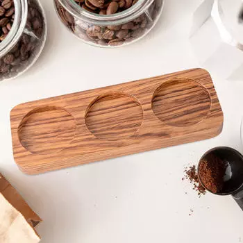 Coffee Tamper Station Stand Filter Holder Cafe Tools Portafilter Espresso Distributor