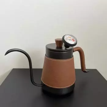 Coffee Teapot Goose Beak Kettles Stainless Coffee Maker Gooseneck Kettle Hand Drip Kettle Accessories Pot Accessory Steel Dining
