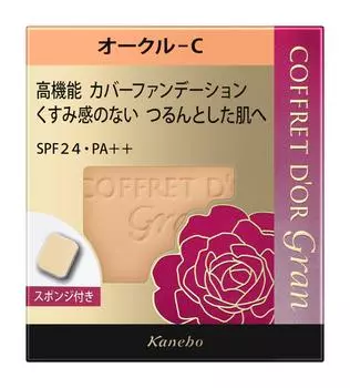 Coffret Grand Foundation Cover Fit Pact UV2 Ocher C d Or SPF24/PA++ 10,5 г