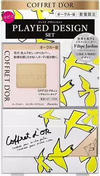Coffret Nudie Cover Long Keep Pact UV Limited Set D снят с производства Ocher B 1 шт. d Or Ocher-B [Продукция производителя] (х 1)