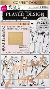 Coffret Nudie Cover Long Keep Pact UV Limited Set e Ocher CPLAYEDDESIGN снят с производства Foundation Ocher C g d Or - [LIKEAGIRL] SPF20 PA++