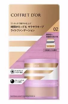 Coffret Tapping Light Foundation n02 discontinued Standard to healthy skin color d Or [Manufacturer product] 3.3g