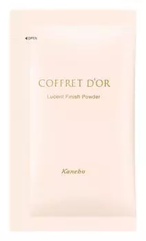 Coffret White Lucent Finish Powder 15g d Or Refill