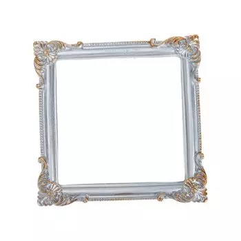 COHEALI Photo Frame Picture Frame Photo Frame Decorations Photo Frame Wall Hanging Tabletop Vintage Picture Frame Photo Frame Props Retro Picture серебряный