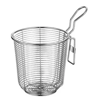 Colander Hot Pot Stainless Steel Noddle Strainer Tea Spaghetti Spoon Silver Vegetable Meat Child 10.00X10.00X7.00CM серебряный