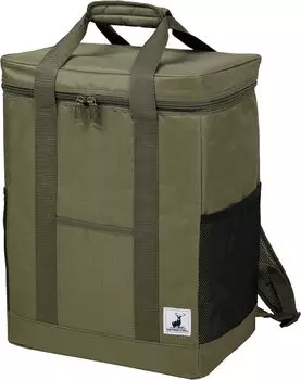 Cold bag Cooler bag Square Rucksack type Cooler bag Olive Usage Width 34 x Depth 23 x Height 45cm UE-620 size оливковый