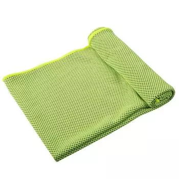 Cold Feeling Sports Ice-Cold Towel Yoga Workout Sweat Quick-Drying Cooling Towel Sweat Wiping Cooling Towel Iced Towel Green All yards